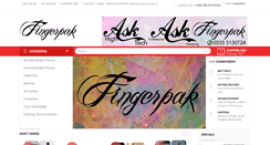 Desktop Screenshot of fingerpak.com
